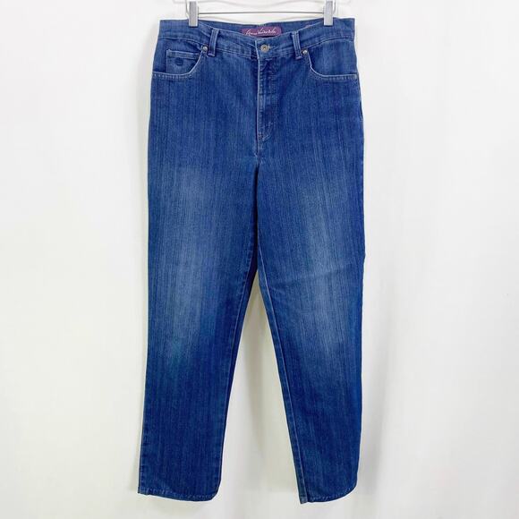 GLORIA VANDERBILT Blue Mom Jeans - Picture 1 of 9